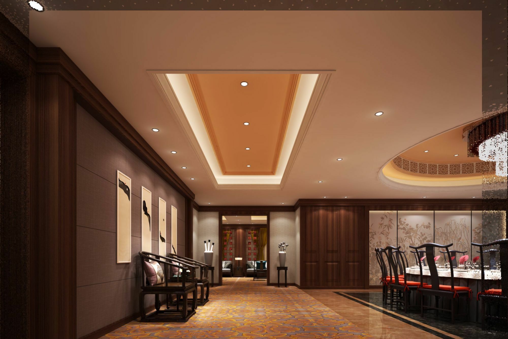 Jinan Luxury Blue Horizon Hotel المظهر الخارجي الصورة