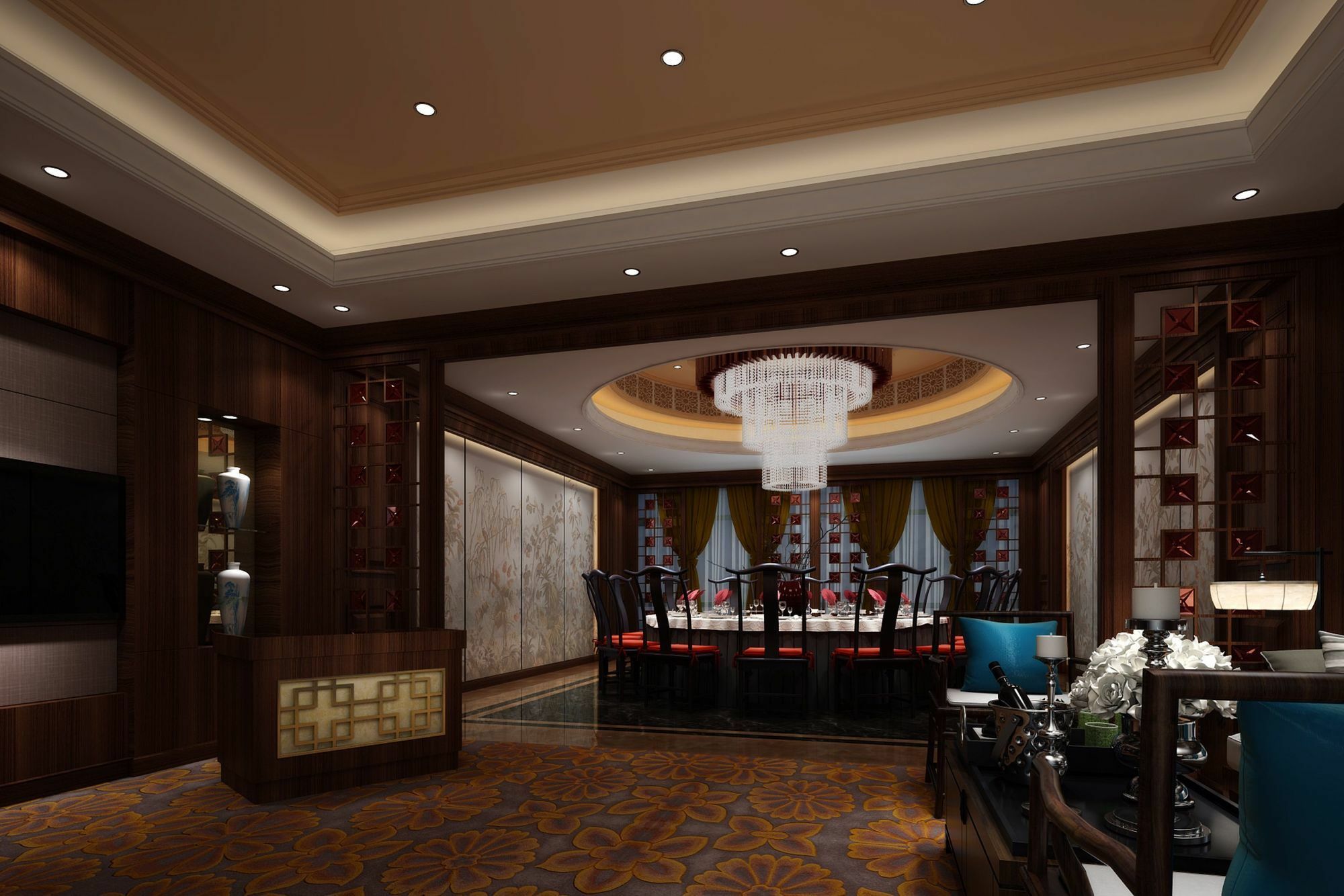 Jinan Luxury Blue Horizon Hotel المظهر الخارجي الصورة
